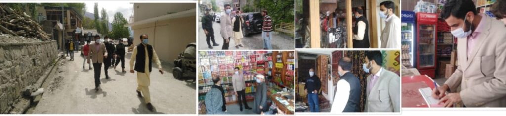 Deputy Commissioner Hunza Fayyaz Ahmed said that traders have to take care of Corona virus SOPs while shopping